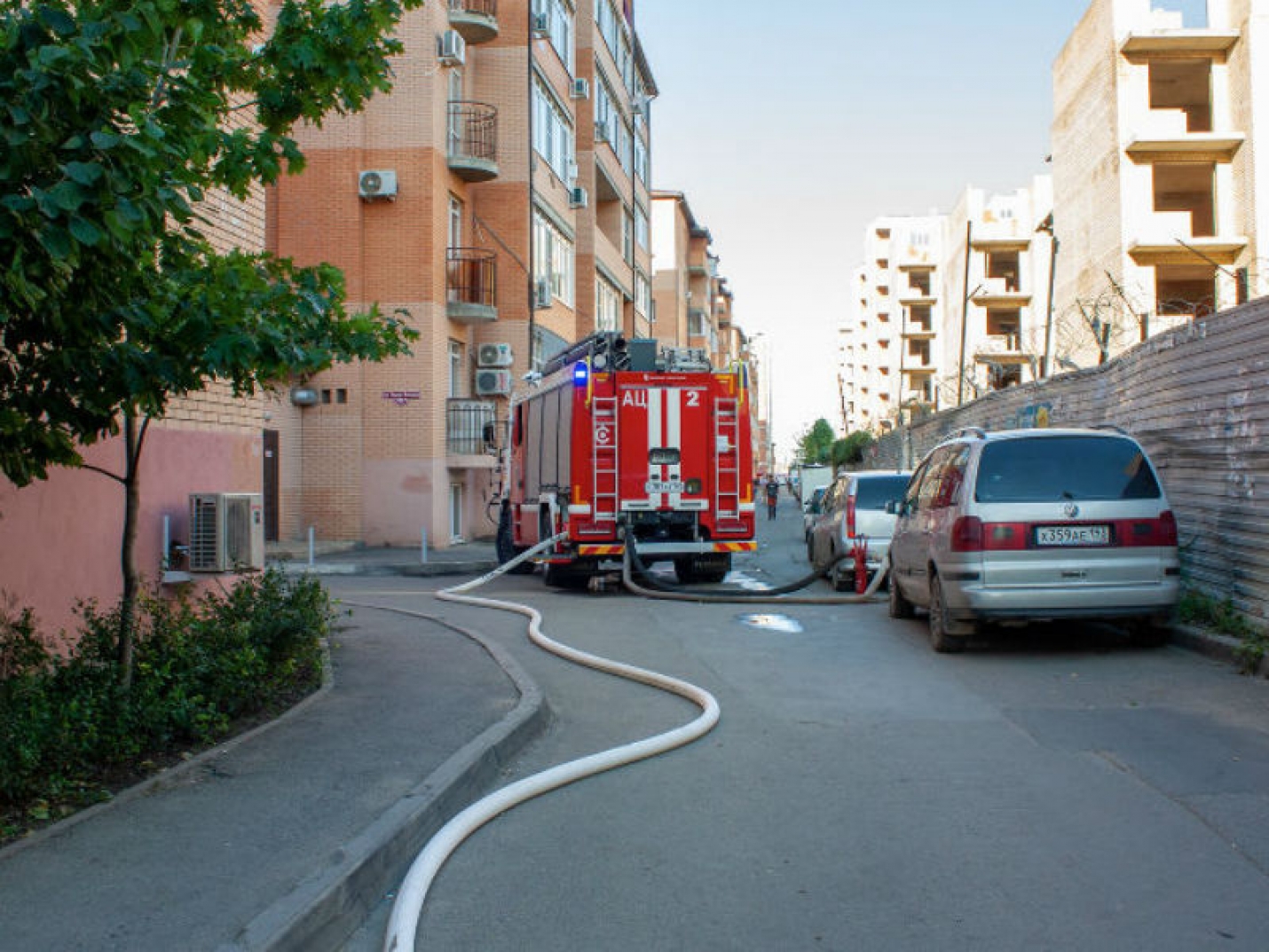 В Краснодаре завели уголовное дело на застройщика сгоревшего дома в Музыкальном микрорайоне